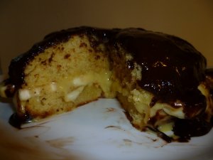 Bostoni banános pite